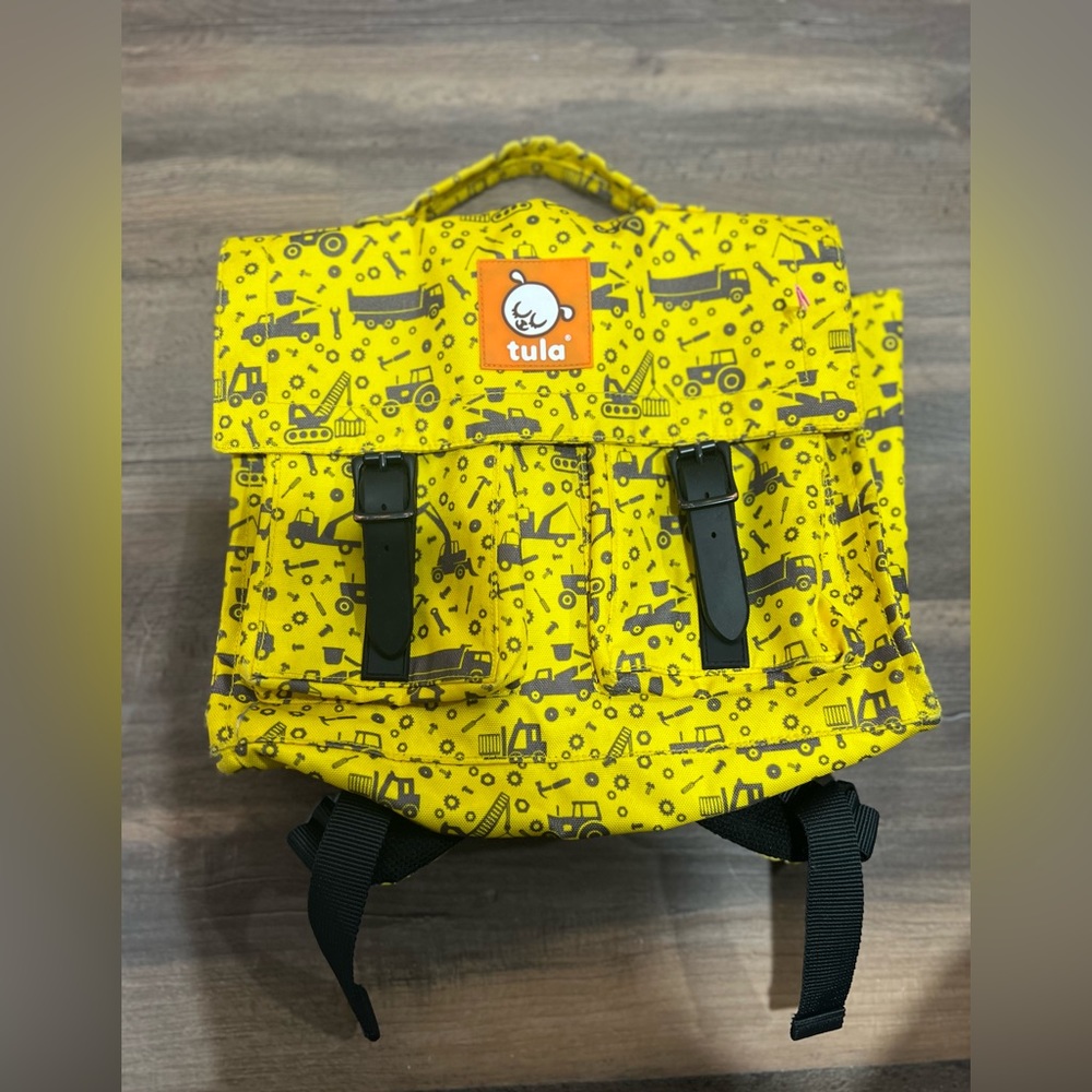 Tula Baby Kids Backpack Construction Vehicles